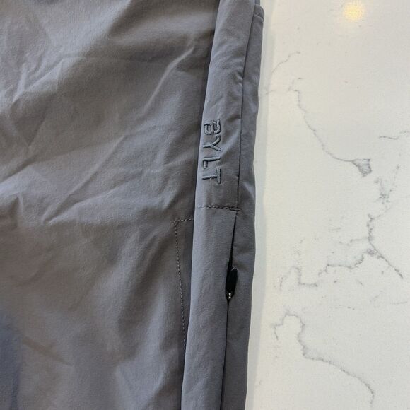 BYLT Pants Mens Large 35x30 Gray Everyday Performance Casual Chino Travel - Picture 1 of 10